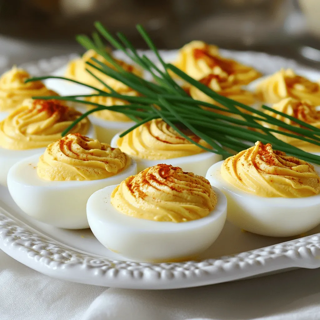 Classic Deviled Eggs Easy and Flavorful Recipe