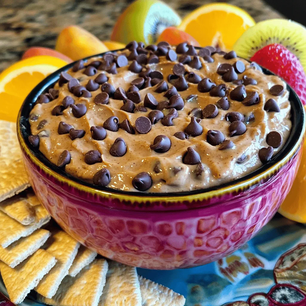 Chocolate Chip Cookie Dough Dip Delightful Treat Recipe
