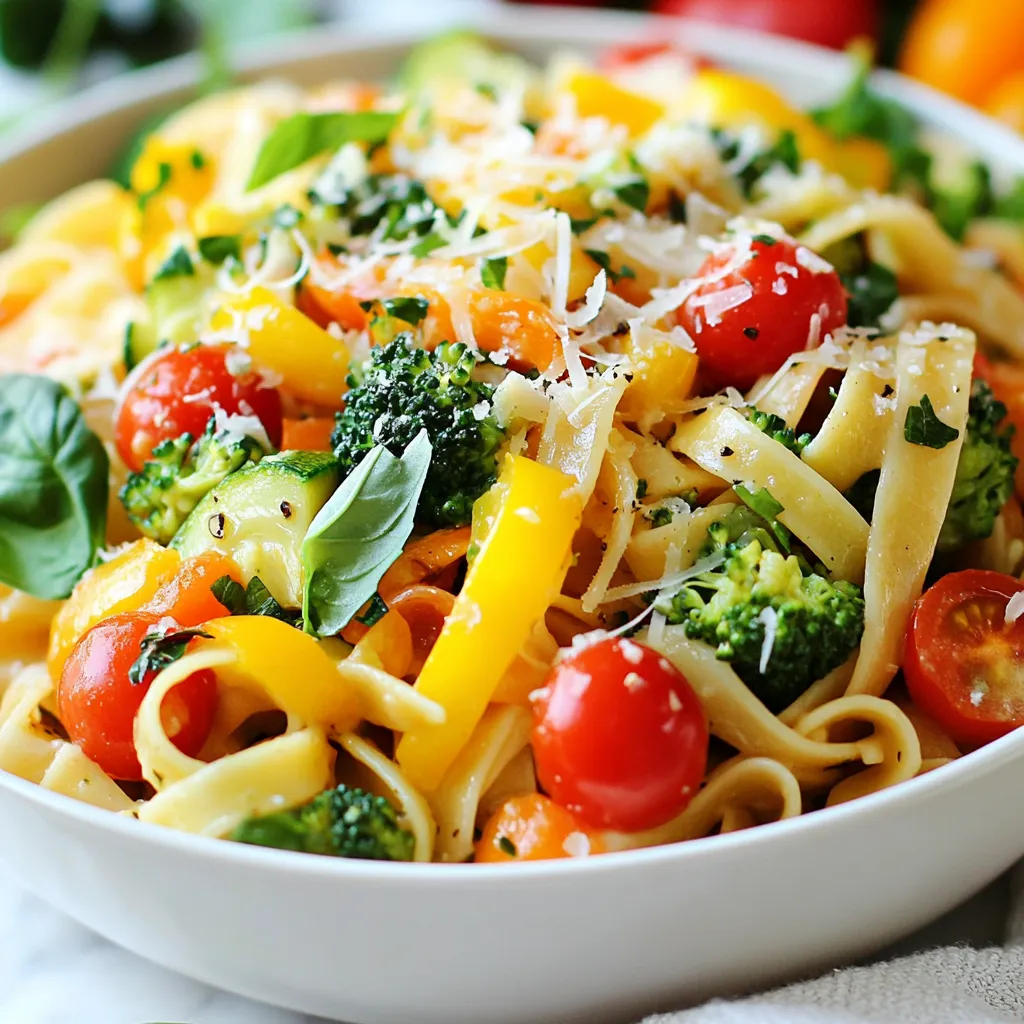 Pasta Primavera Flavorful and Easy Dinner Recipe