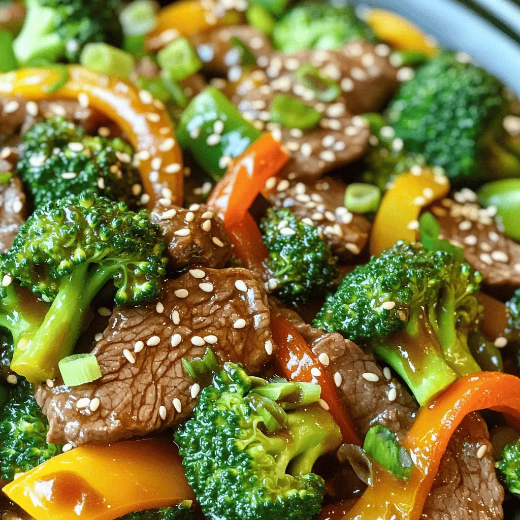 Beef and Broccoli Stir Fry Quick and Tasty Recipe