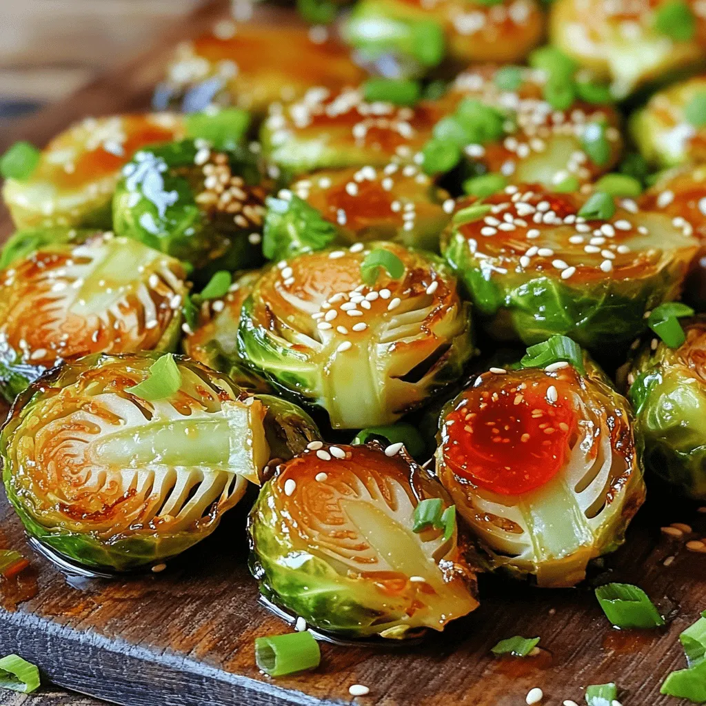 Honey Sriracha Brussels Sprouts Irresistibly Spicy Dish