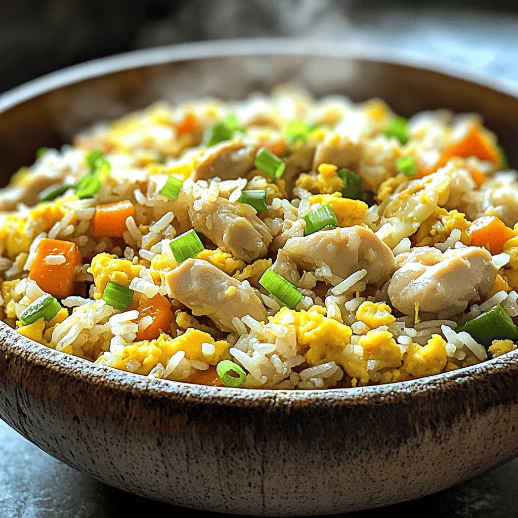 Easy Chicken Fried Rice Tasty and Quick Meal Recipe