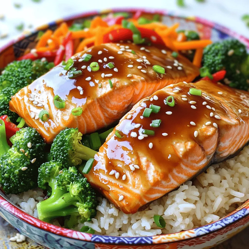 Teriyaki Salmon Bowls Flavorful and Easy Recipe