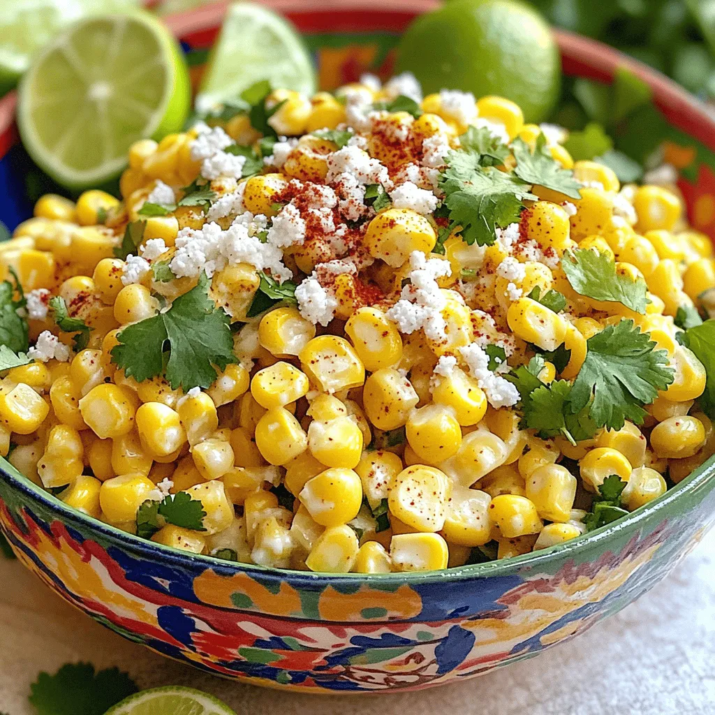 Mexican Street Corn Salad Flavorful and Easy Recipe