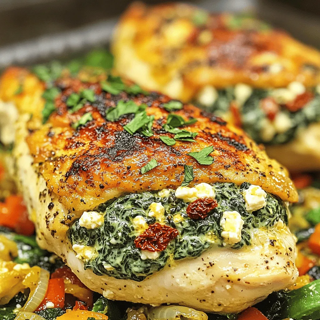 Spinach Feta Stuffed Chicken Irresistible Recipe