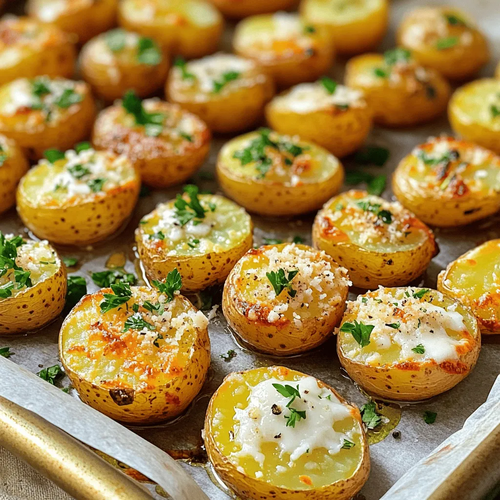 Garlic Parmesan Roasted Potatoes Simple and Tasty Dish