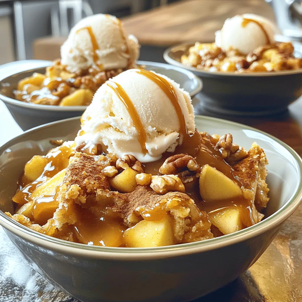 Caramel Apple Dump Cake Delightful and Easy Treat
