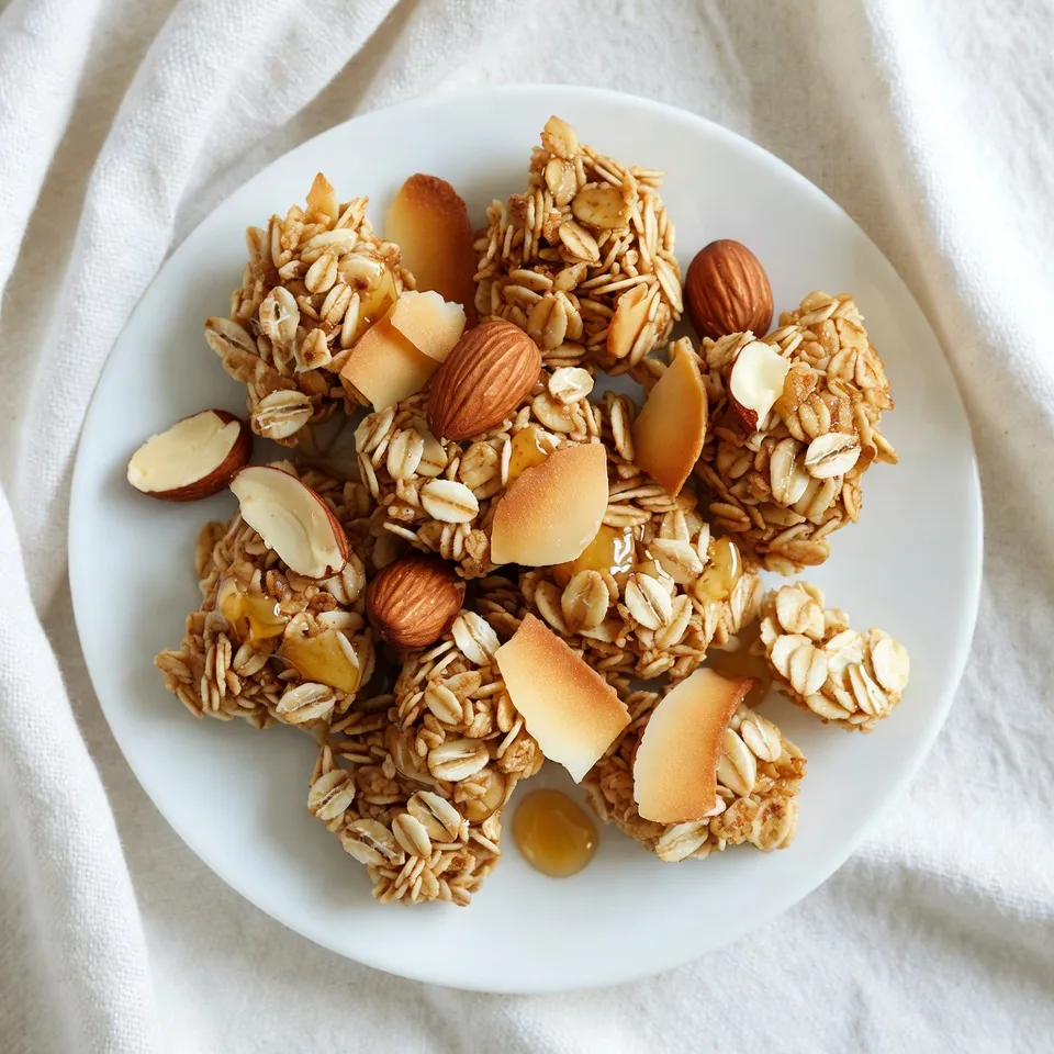 Coconut Almond Granola Clusters Crunchy and Flavorful