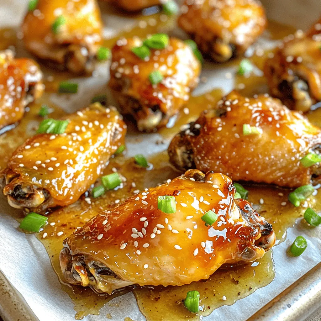 Honey Garlic Chicken Wings Flavorful and Simple Dish