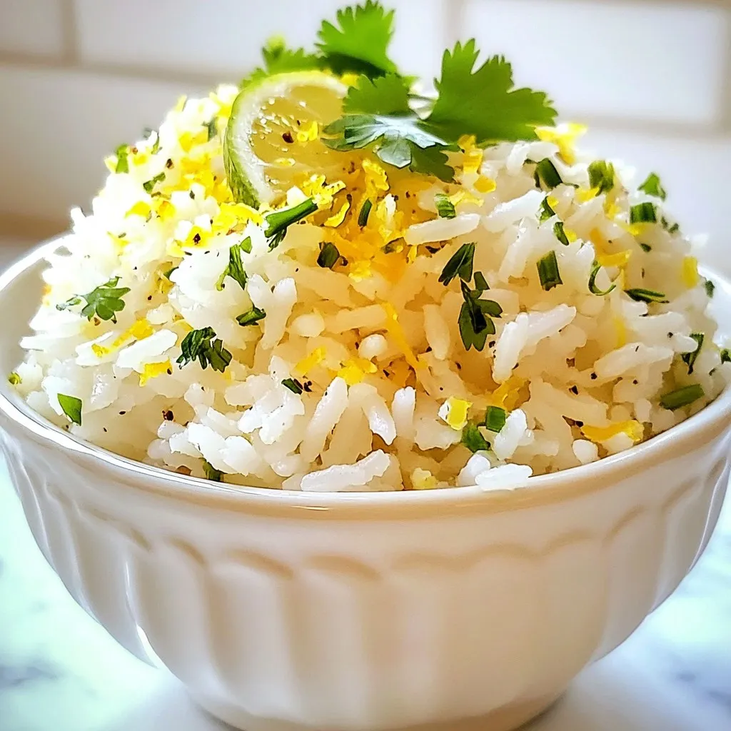 Coconut Lime Rice Delightful and Easy Recipe