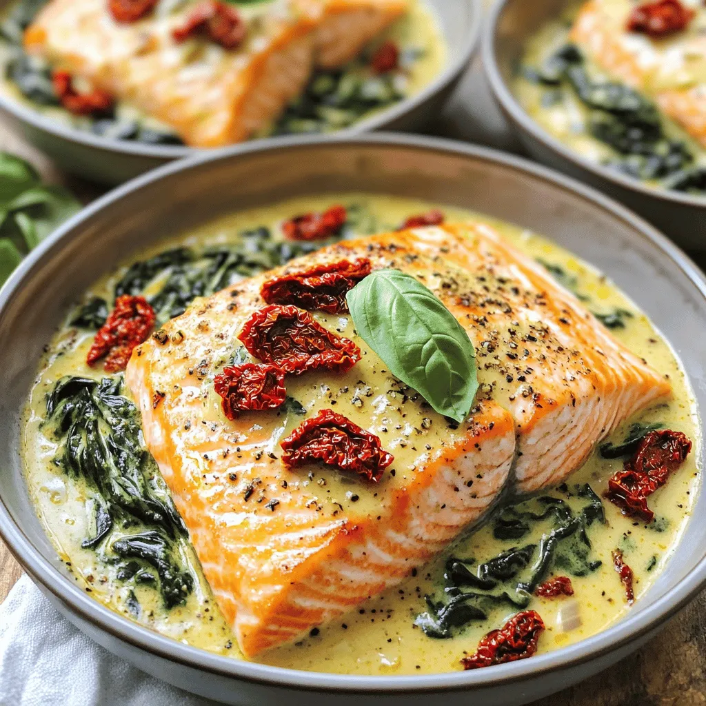 One-Skillet Tuscan Salmon Quick and Flavorful Meal
