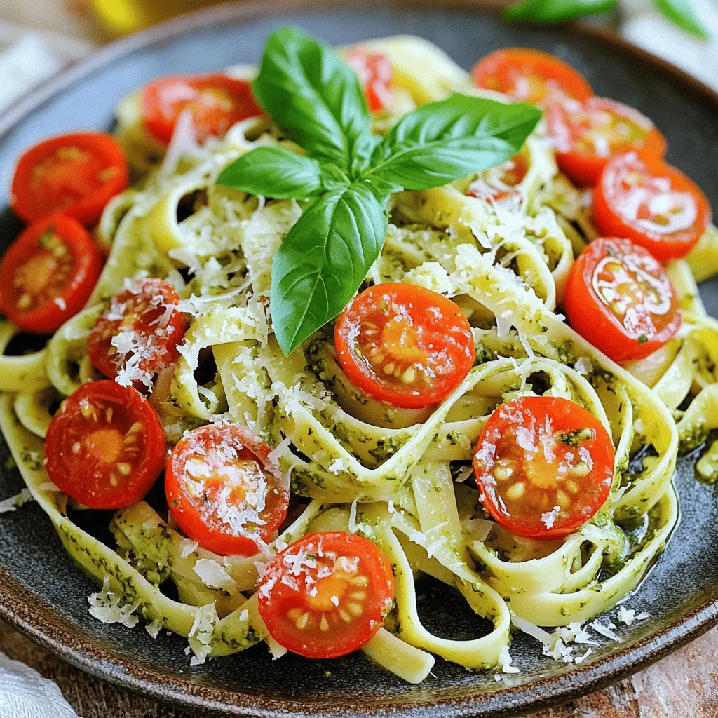 Creamy Pesto Pasta Simple and Savory Meal