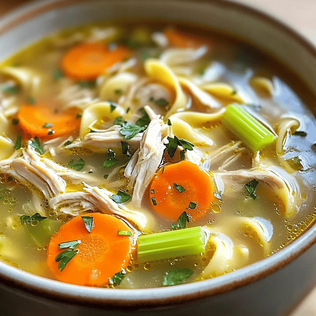 Slow Cooker Chicken Noodle Soup Comforting and Easy