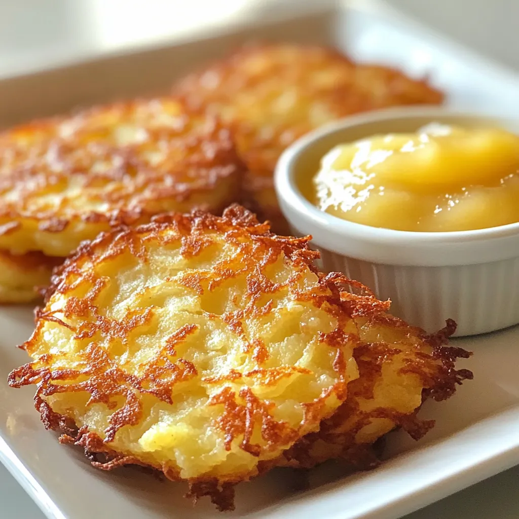 German Potato Pancakes Crunchy and Delicious Recipe