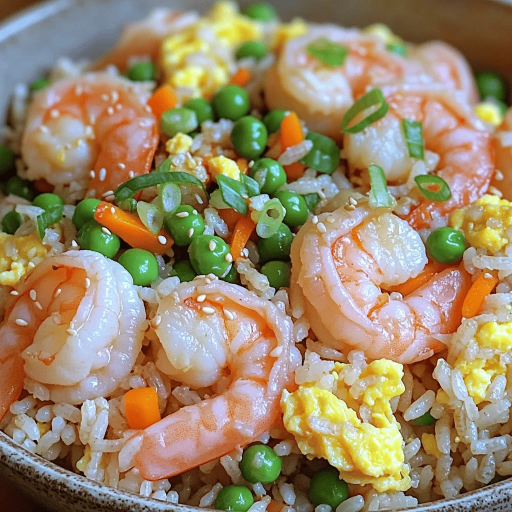 Savory Shrimp Fried Rice Quick and Easy Recipe
