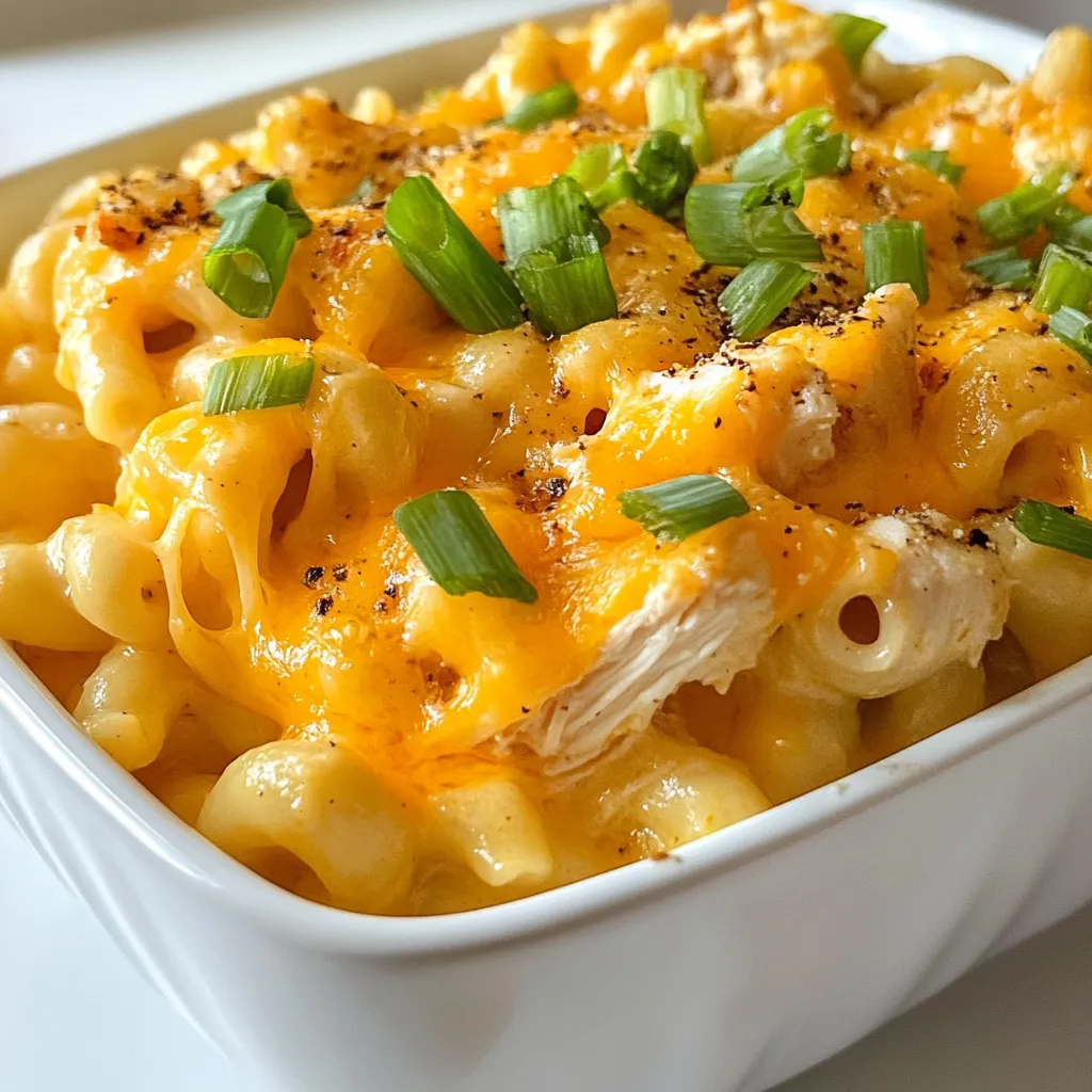 Honey Pepper Chicken Mac &#038; Cheese Flavorful Comfort