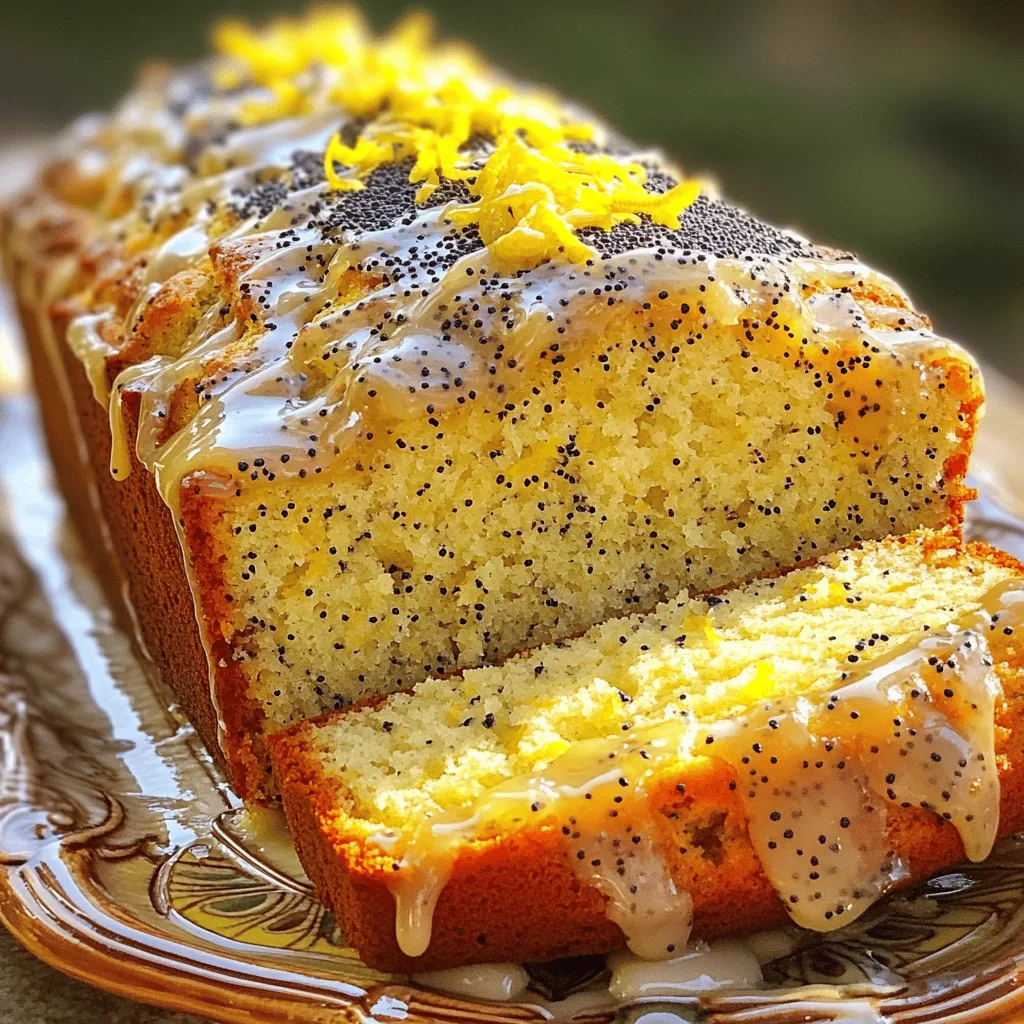Lemon Poppy Seed Yogurt Loaf Simple and Flavorful Delight