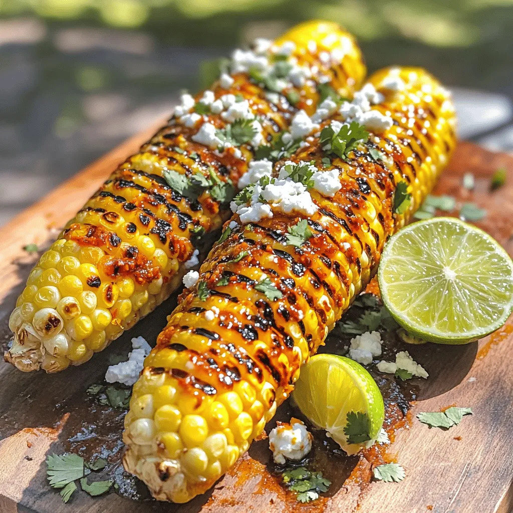 Chili Lime Grilled Corn Flavorful Summer Delight