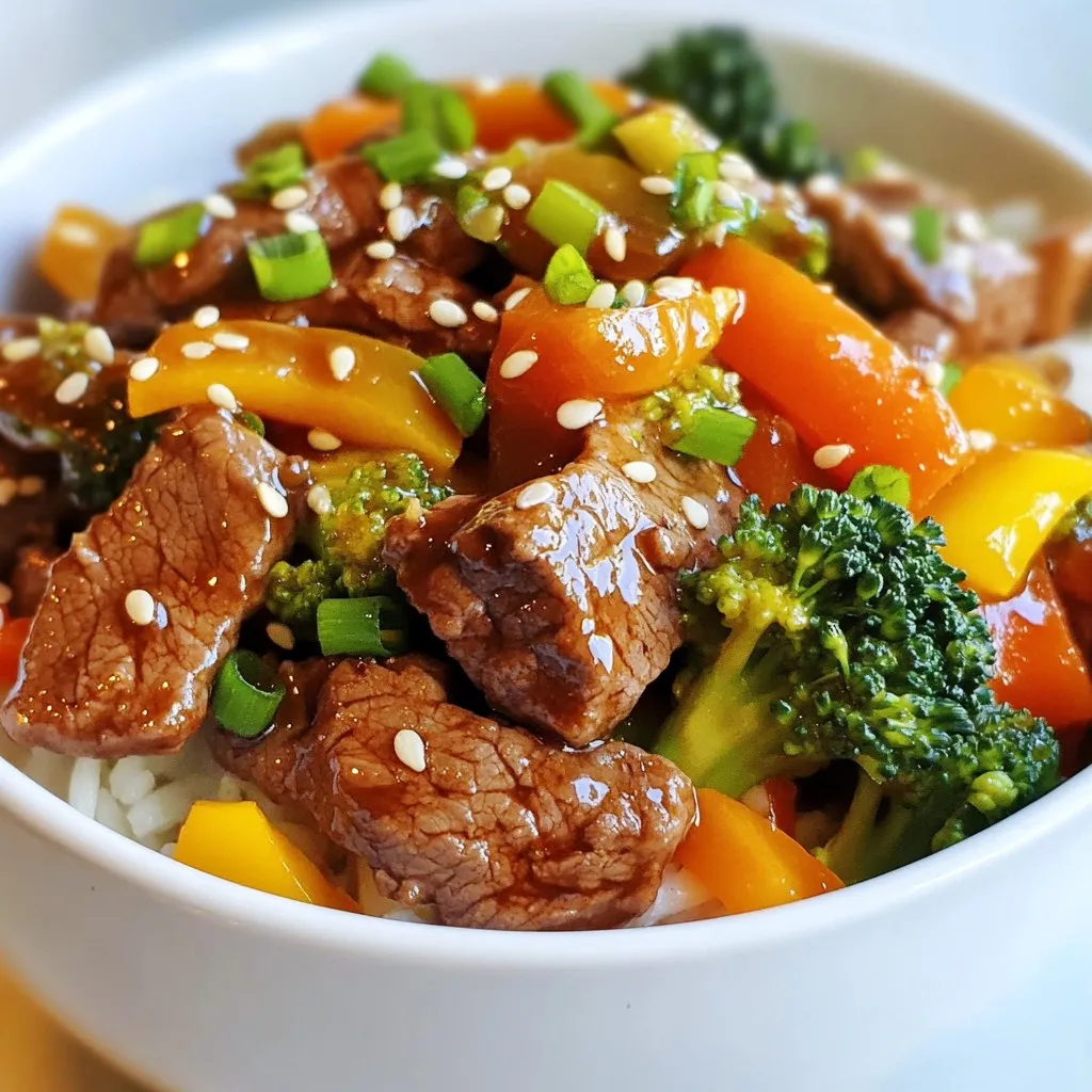 Teriyaki Beef Stir Fry Simple and Tasty Recipe