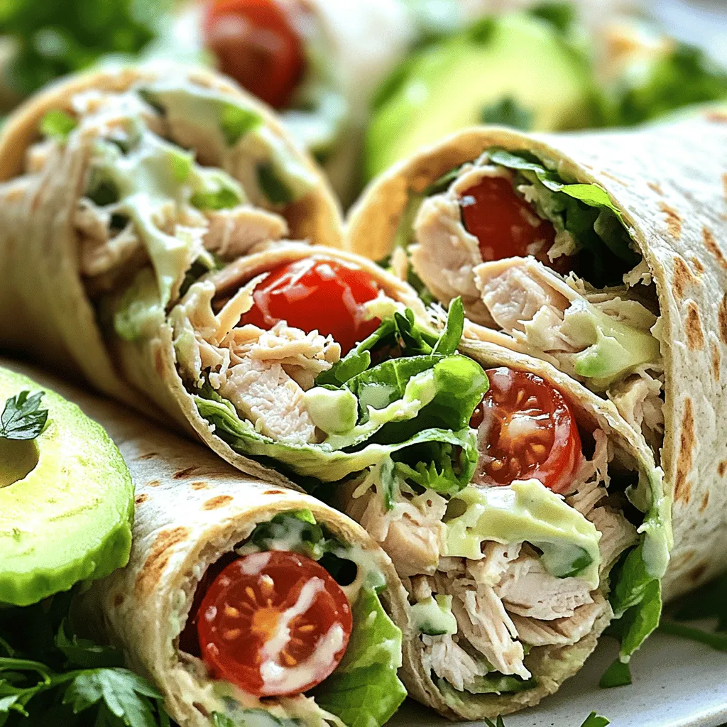 Chicken Caesar Wraps Flavorful and Easy Meal Prep