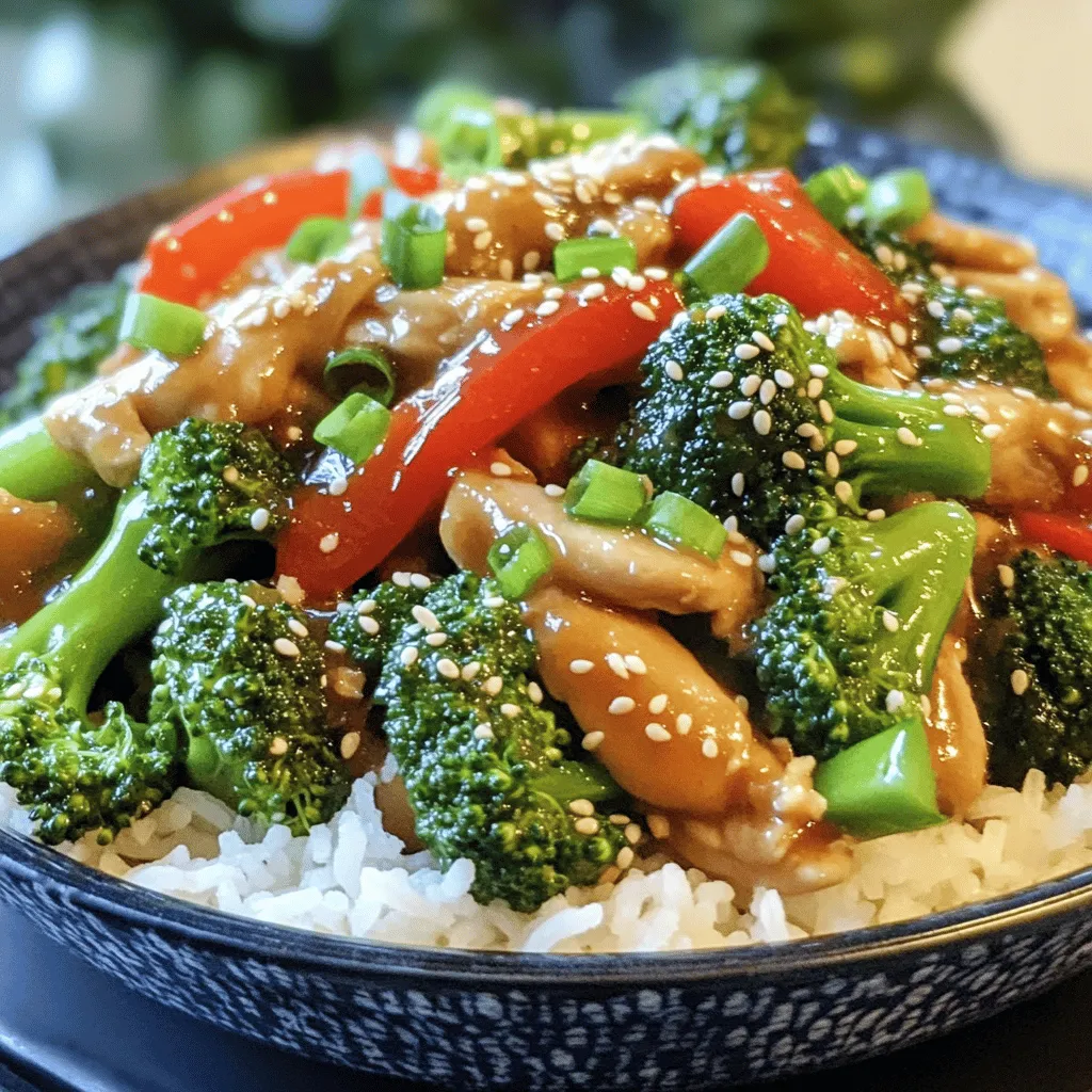 Chinese Chicken &#038; Broccoli Stir-Fry Tasty and Easy Recipe