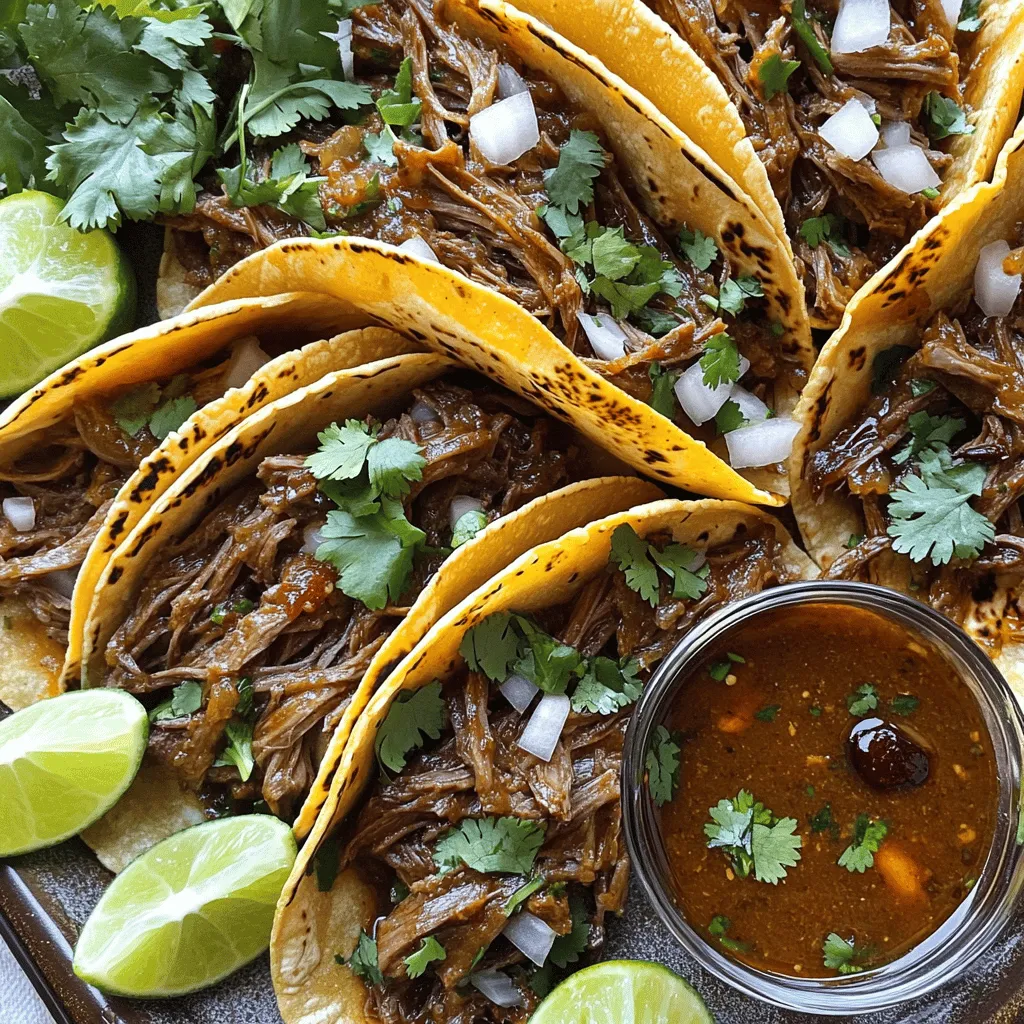 Crock Pot Birria Tacos Flavorful and Easy Recipe