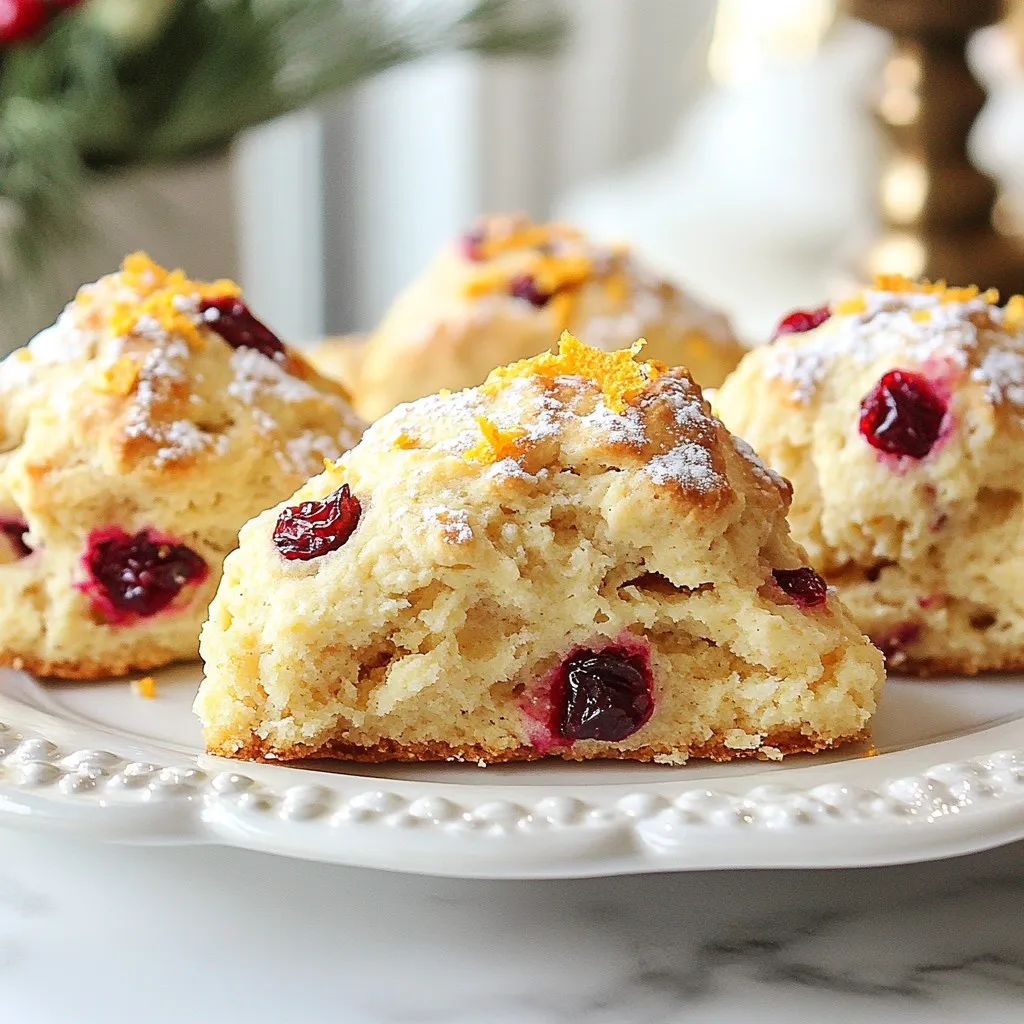 Cranberry Orange Scones Flavorful and Easy Recipe