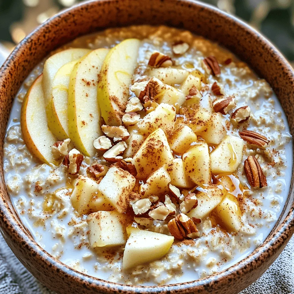 Apple Cinnamon Overnight Oats Simple and Tasty Recipe