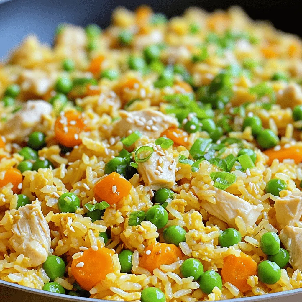 Easy Chicken Fried Rice Quick and Flavorful Meal