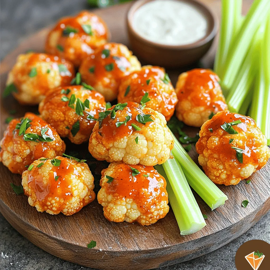 Buffalo Cauliflower Bites Tasty and Simple Recipe