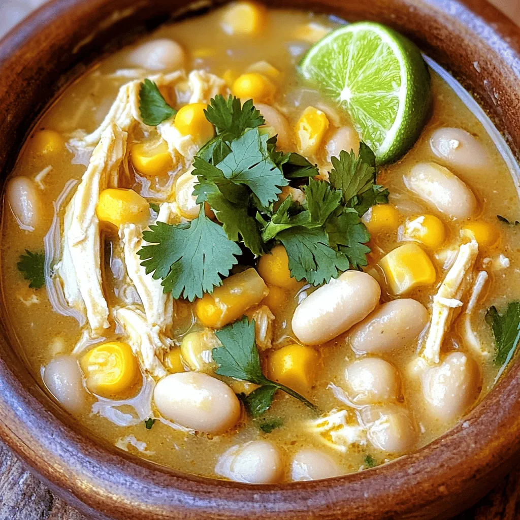 Slow Cooker White Chicken Chili Flavorful Comfort Food