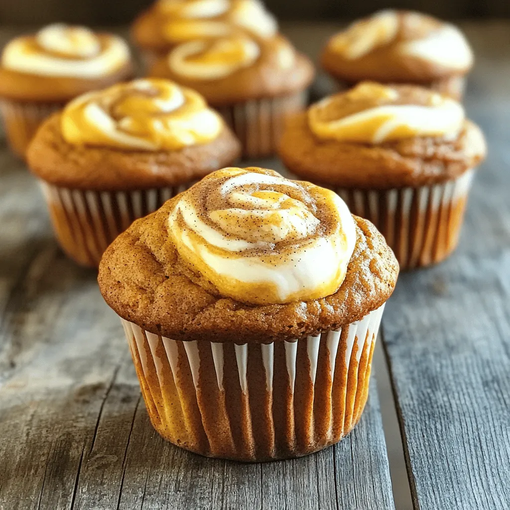 Pumpkin Cream Cheese Swirl Muffins Irresistible Treat