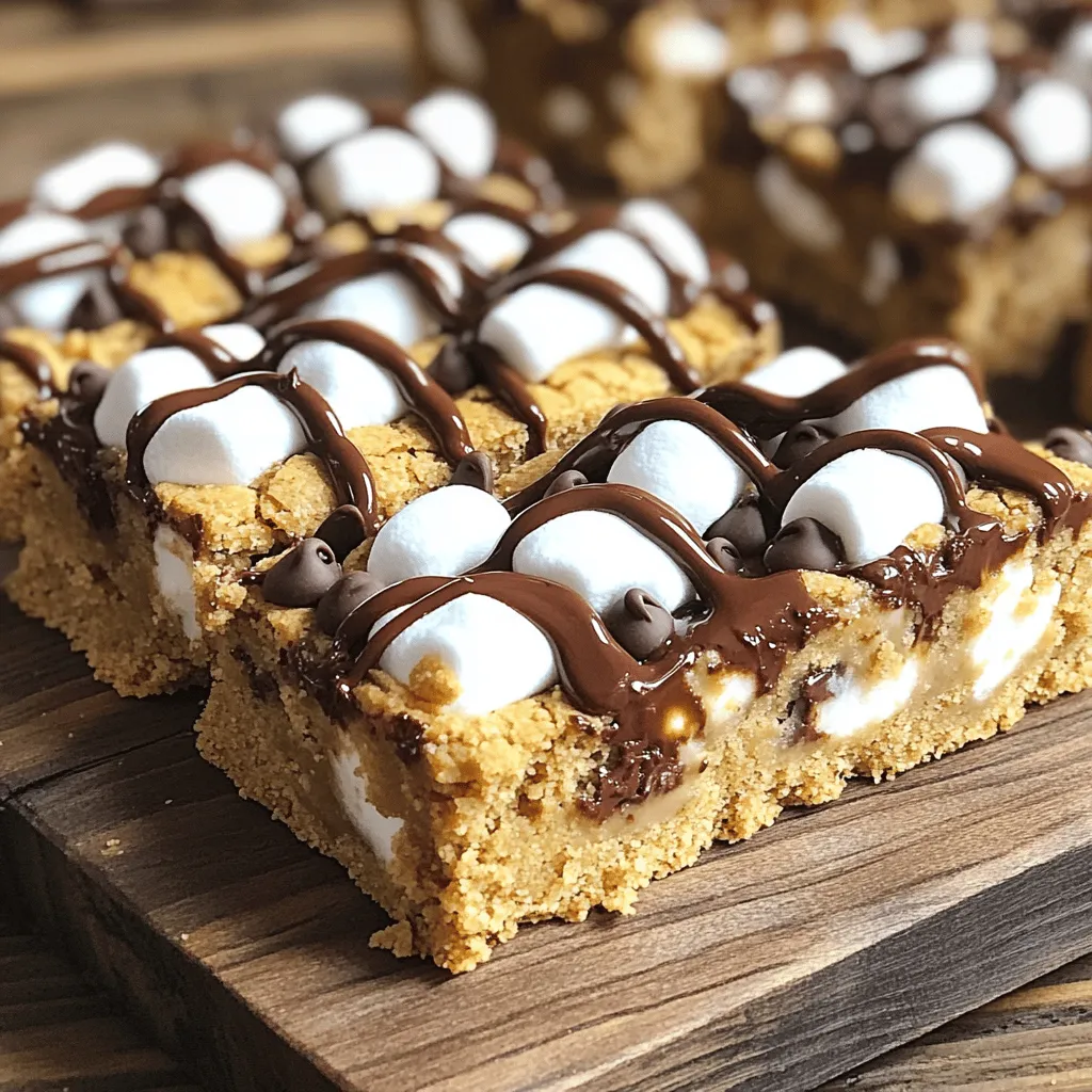 S’mores Cookie Bars Irresistible and Easy Treat