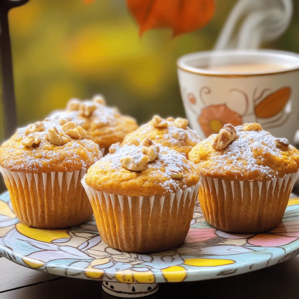 Pumpkin Spice Coffee Cake Muffins Simple and Delicious