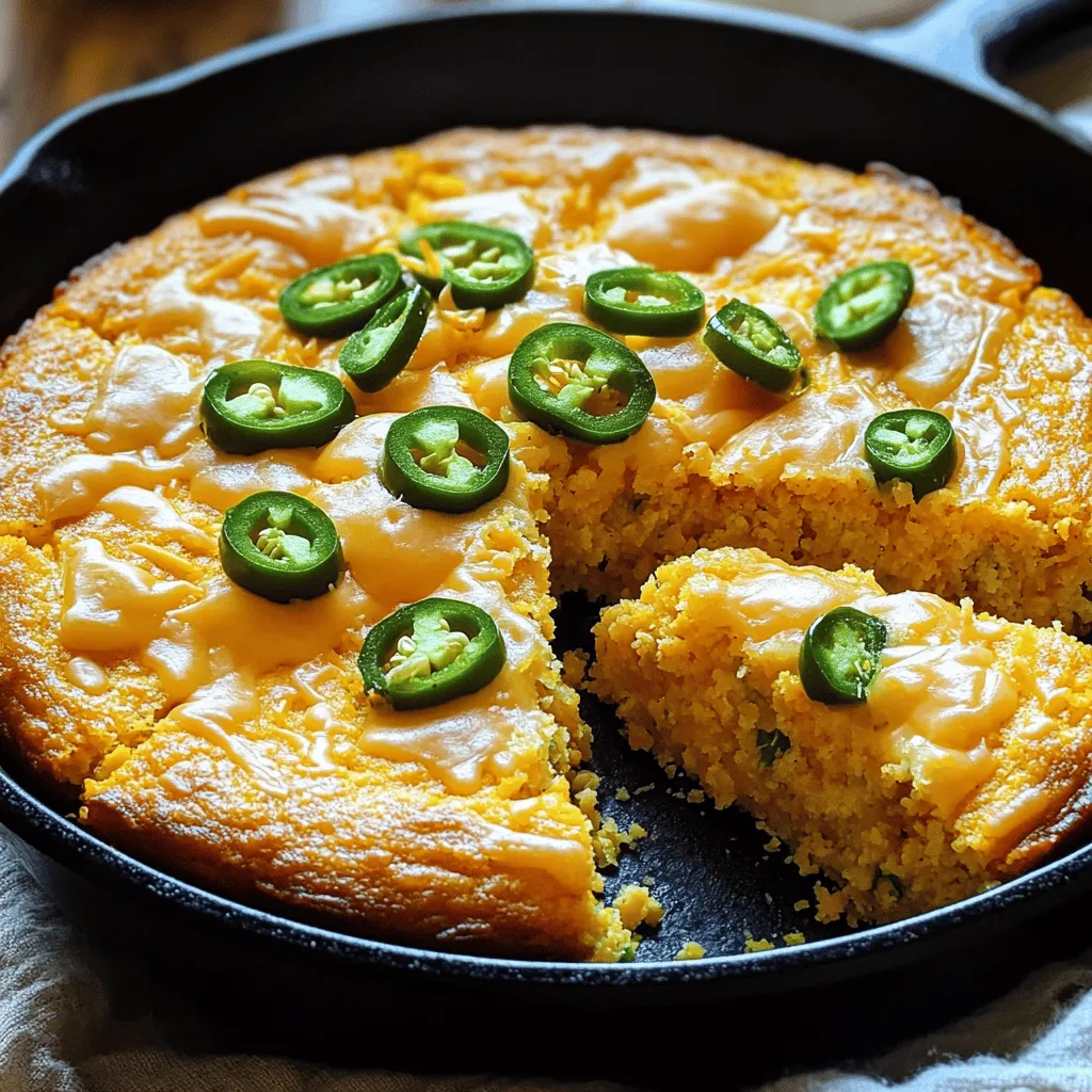 Jalapeño Cheddar Cornbread Flavorful and Hearty Delight