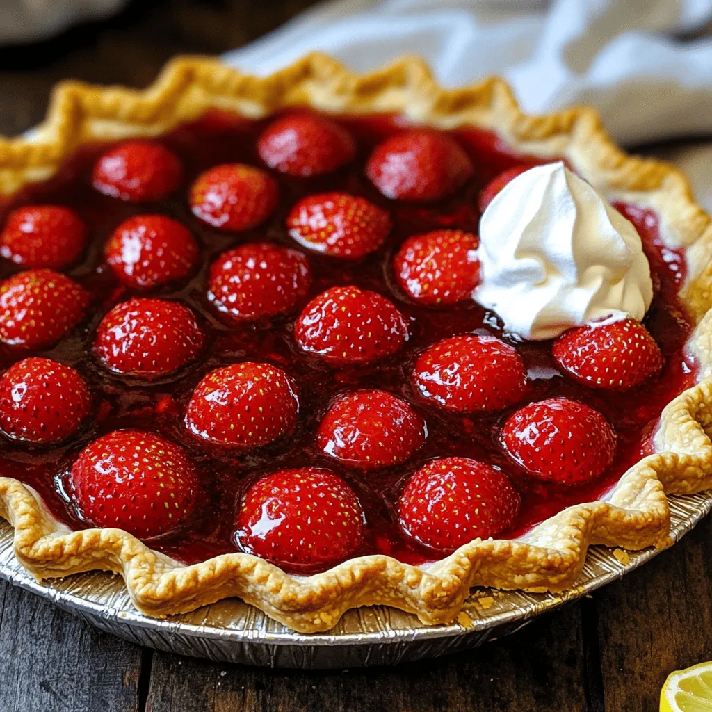 Best Strawberry Pie Flavorful and Easy Recipe Guide
