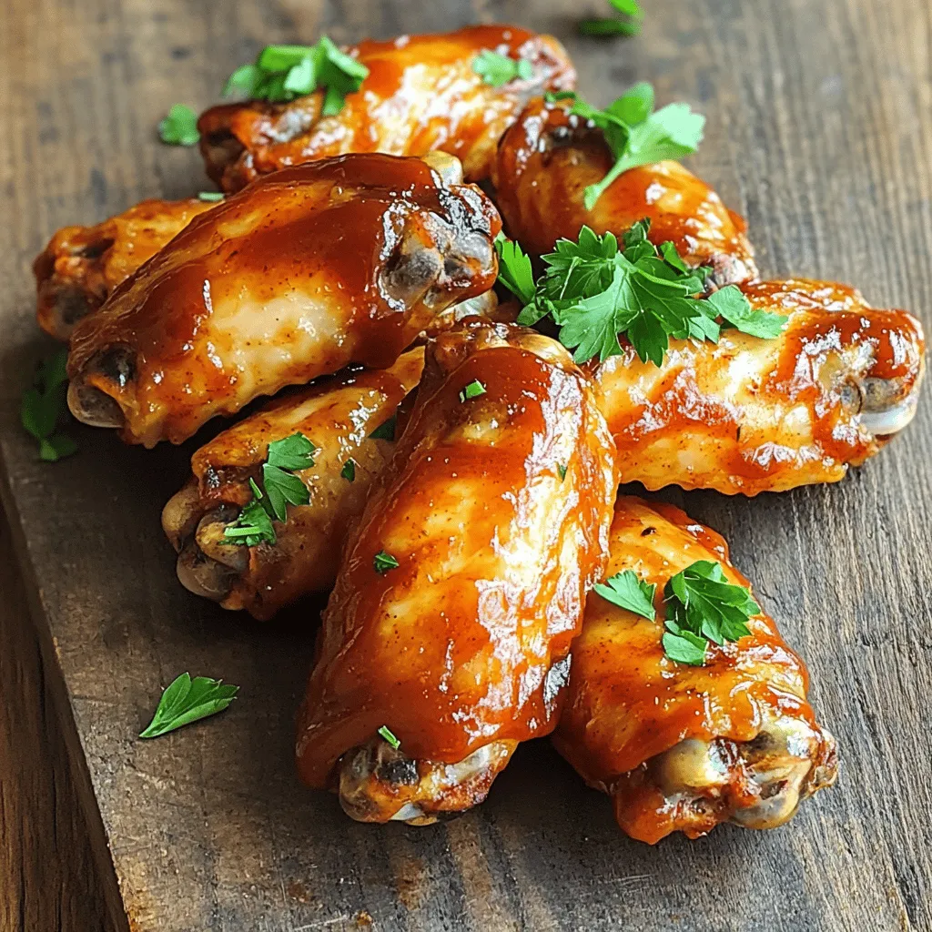 Air Fryer BBQ Chicken Wings Crispy and Flavorful Dish