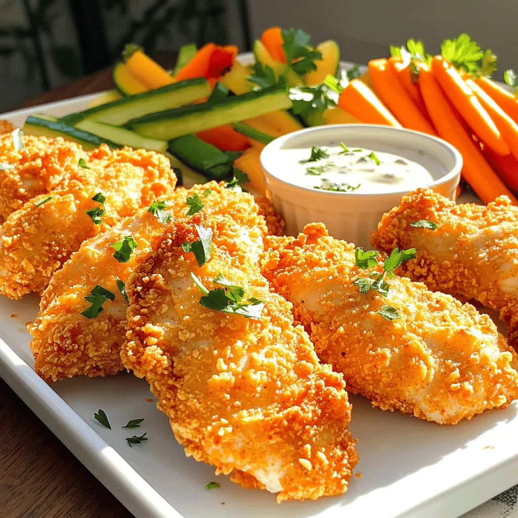 Baked Ranch Chicken Tenders Crispy and Flavorful Meal