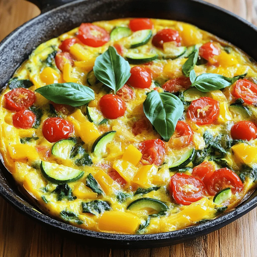Loaded Veggie Frittata Flavorful and Nutritious Dish