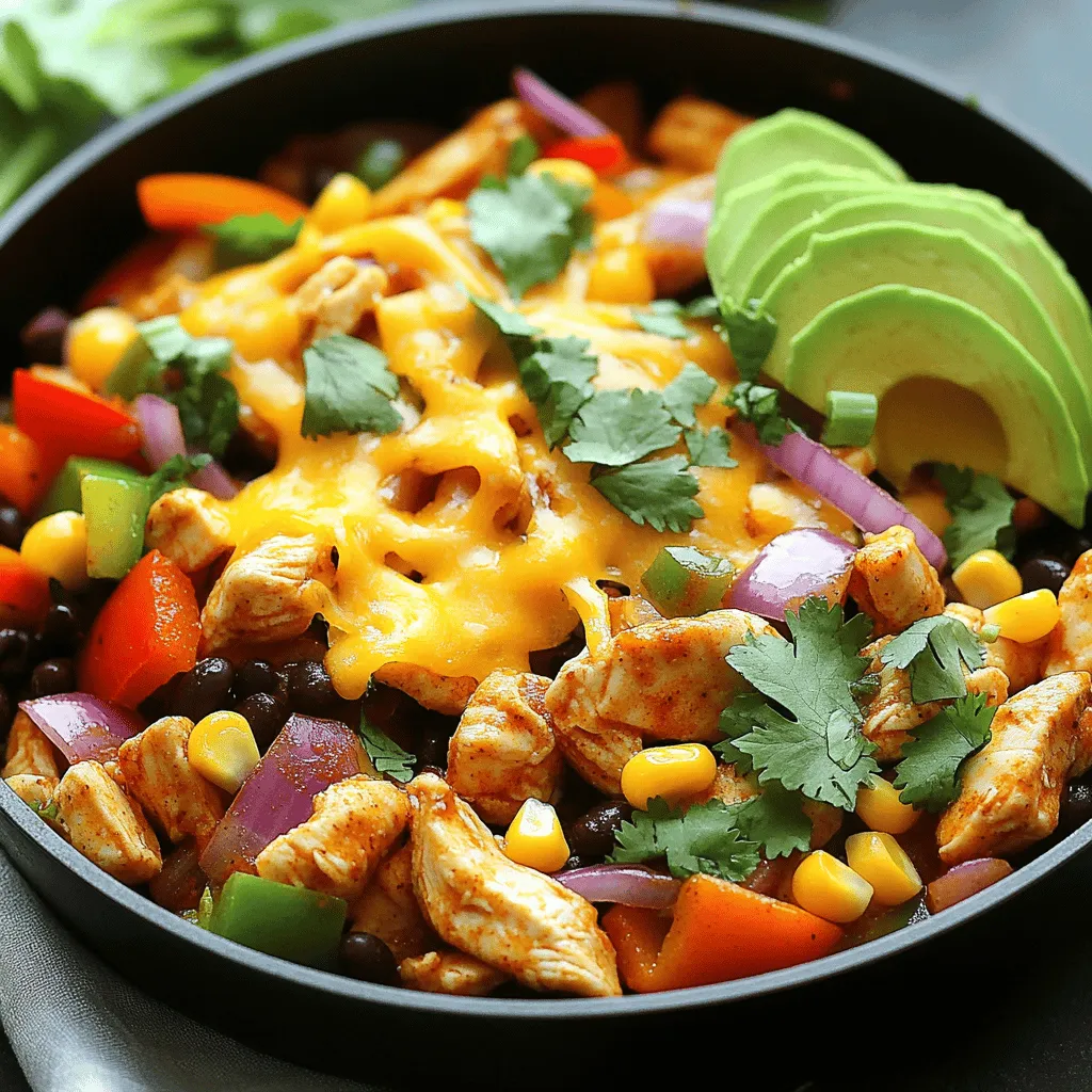 Savory Southwest Chicken Skillet Quick and Easy Meal