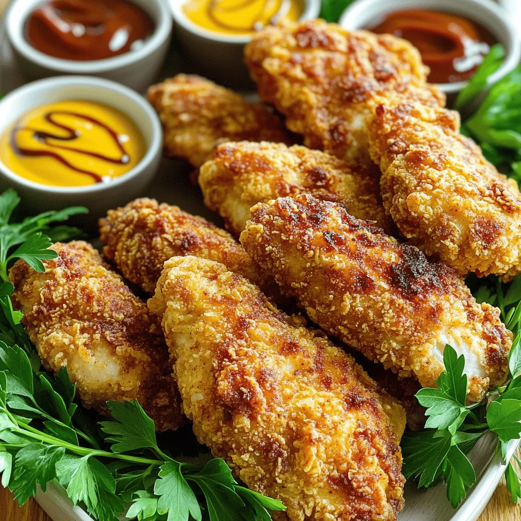 Crispy Air Fryer Chicken Tenders Quick and Easy Recipe