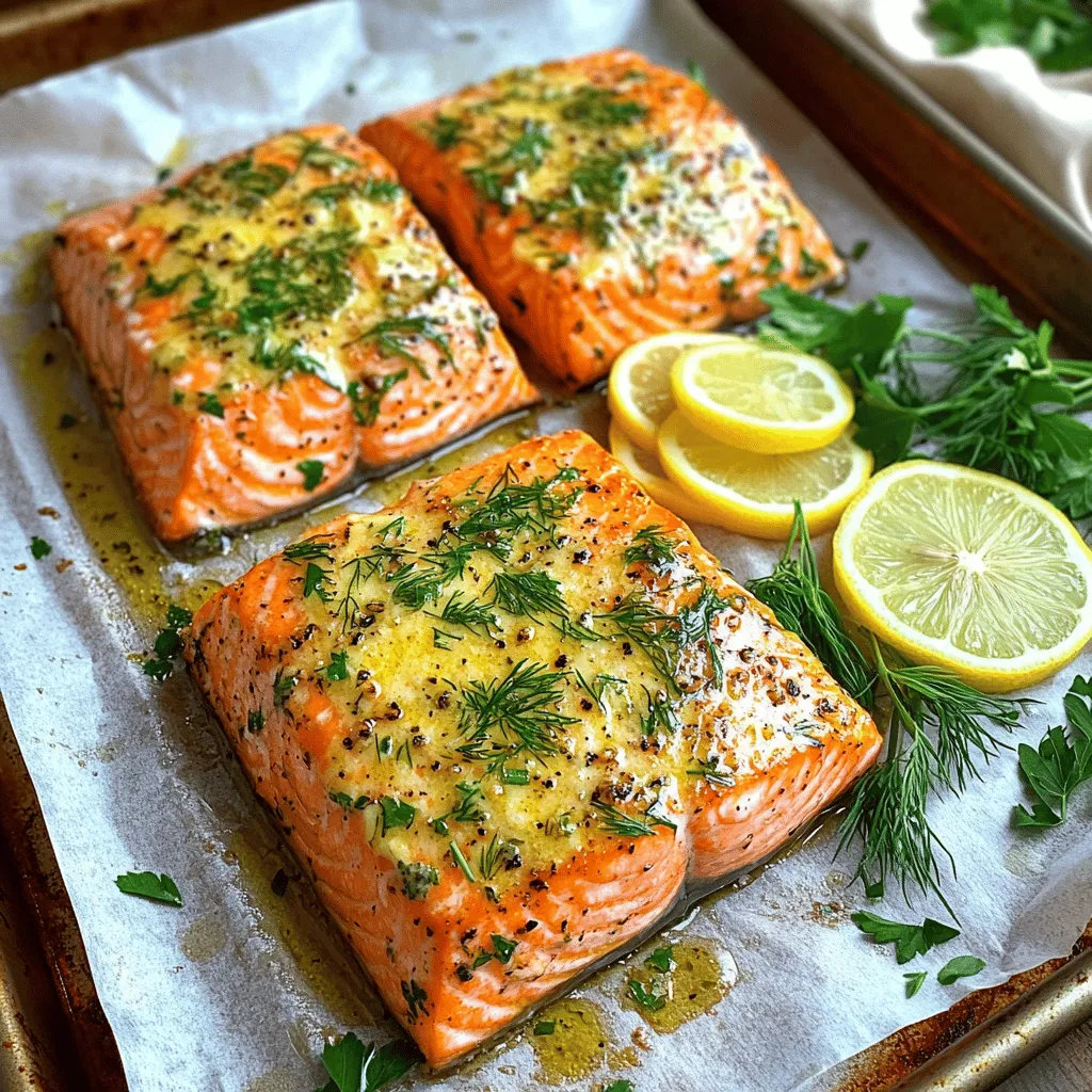 Garlic Herb Butter Salmon Tasty and Simple Meal