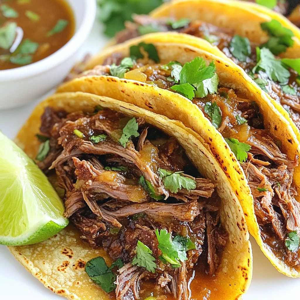 Crockpot Birria Tacos Flavorful and Easy Recipe