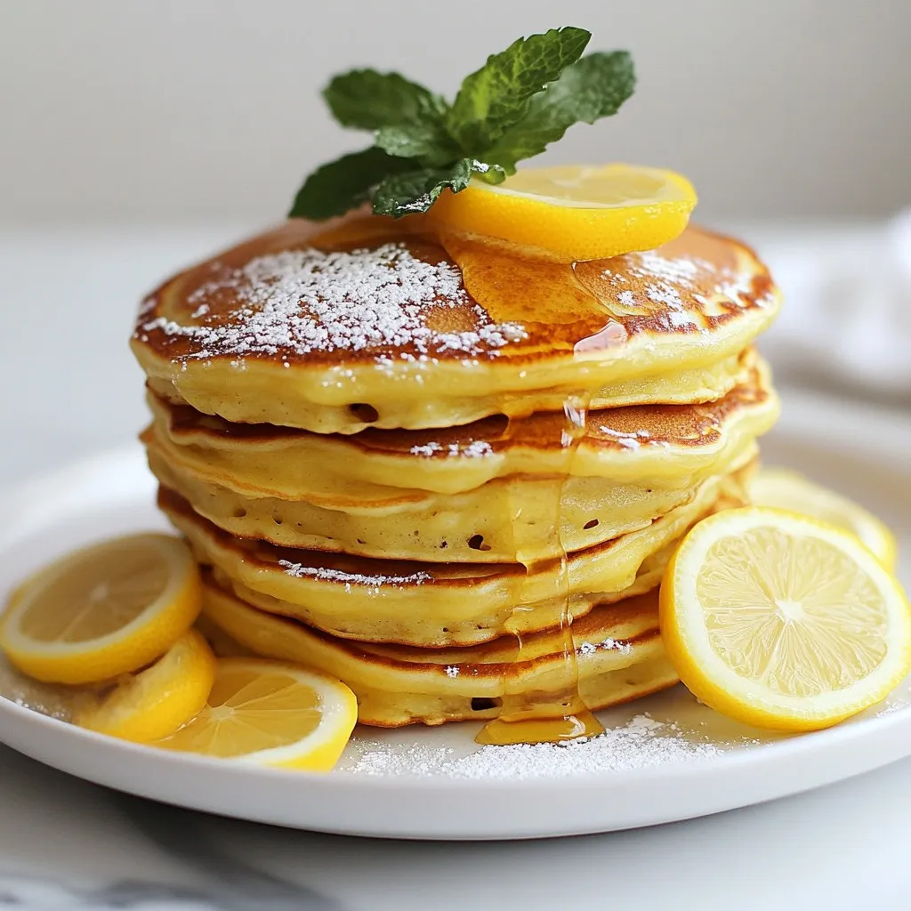Lemon Ricotta Pancakes Simple and Fluffy Delight