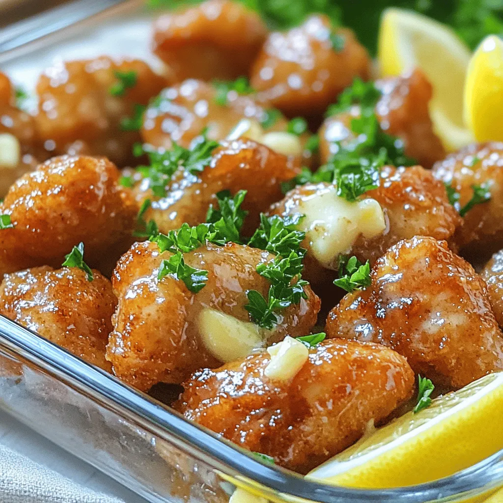 Garlic Butter Chicken Bites Savory and Simple Recipe