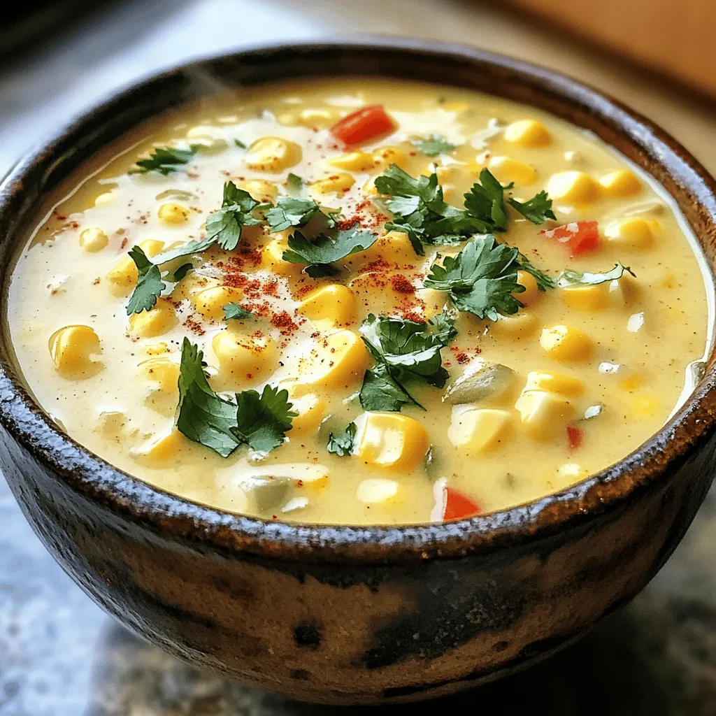 Creamy Corn Chowder Hearty and Flavorful Delight