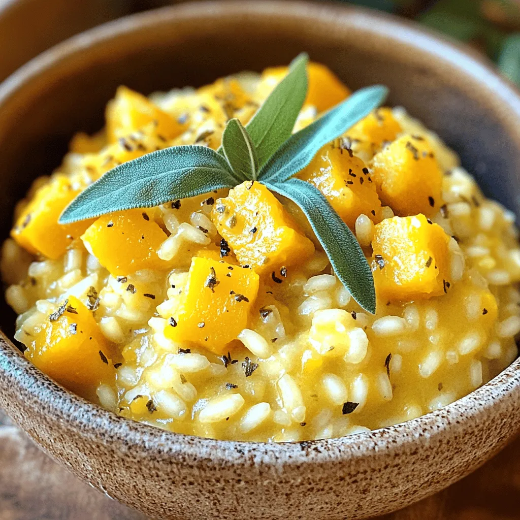Butternut Squash Sage Risotto Creamy Comfort Food