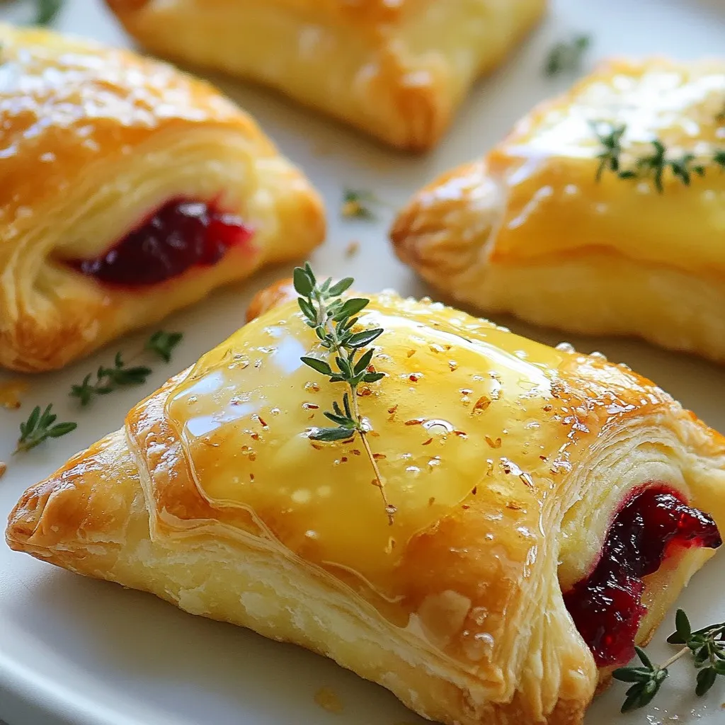 Cranberry Brie Crescent Bites Tasty Holiday Appetizer