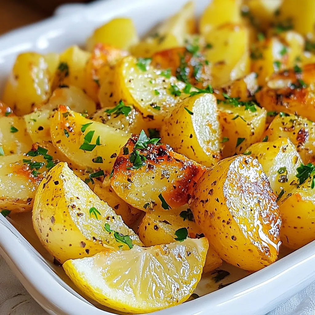 Greek Lemon Potatoes Irresistible Flavor Boost