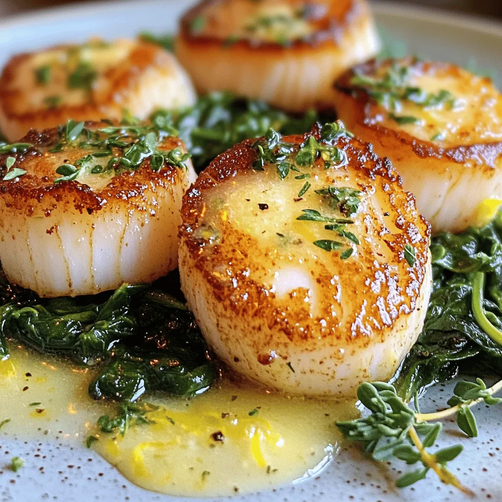 Crispy Pan-Seared Scallops Flavorful Delight Recipe